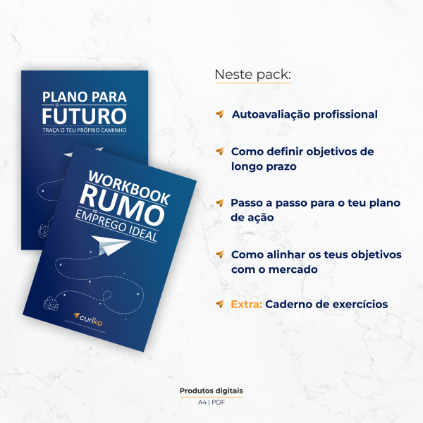 Pack Plano para o Futuro - Traça o teu próprio caminho