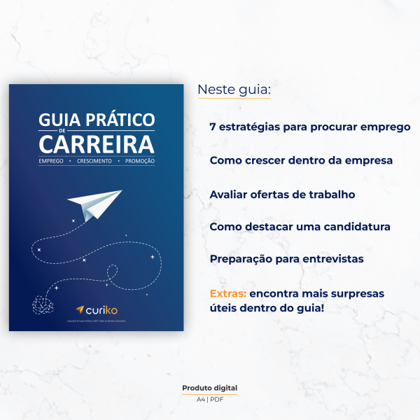 Guia Prático de Carreira Emprego, Crescimento Profissional e Promoção